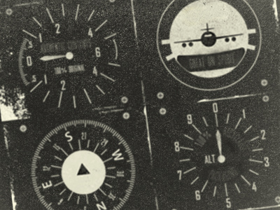 Instruments All A Go airplane alt compass flight gadges numbers plane