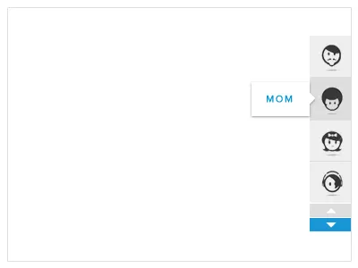 Minimalist Elements Toolbox measurement radio button slider tooltip ui
