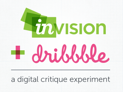 A Digital Critique Experiment critique dribbble invision app prototype