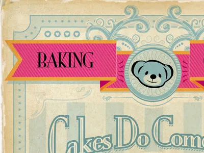 Bakery Poster illustrator poster vintage