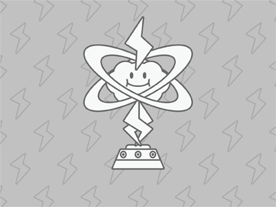 Mario Kart Trophy Series : Lightning Cup icon illustration mario kart