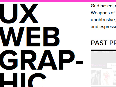 Portfolio Work portfolio web