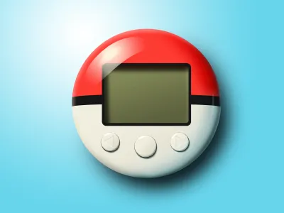 PokeWalker icon lighting photoshop pokemon pokewalker vector