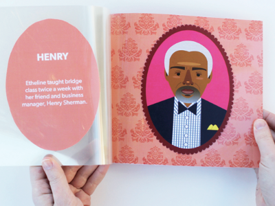 Henry book cute danny glover design illustration royal tenenbaums wallpaper wes anderson
