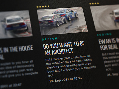 New Portfolio Design blog design portfolio ui web website