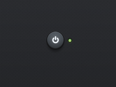 Power Button button power ui