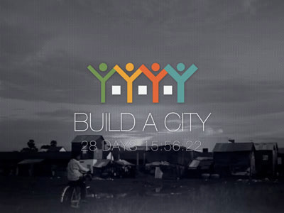 Build A City non profit splash page