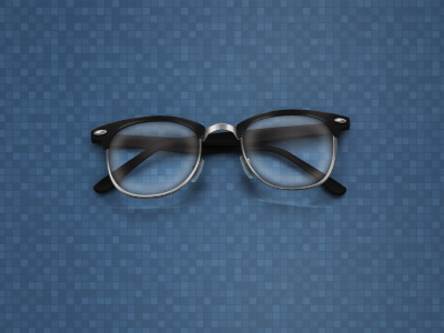 Pixels Glasses 50s 5154 caustic clubmaster glasses illustration pixels ray ban rayban tykoe tyler koeller