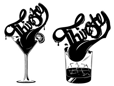 Thirsty? illustration