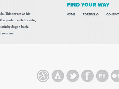 Footershot dan dan malarkey footer icons links portfolio social ui