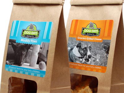 Dogdays Bags branding dog days jsteinberg label logo packaging