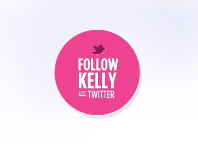 Follow Kelly typography web