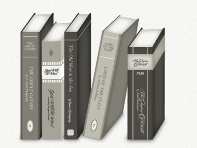 Libris books digital illustration
