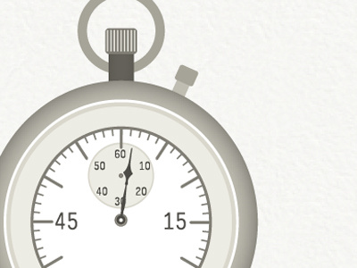Stopwatch clock digital illustration timer watch
