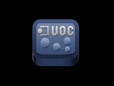 UOC iPad APP icon algorithms app balls blue circle icon ios ipad uoc