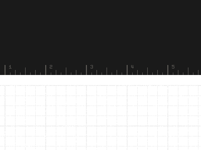 Ruler grid paper ruler