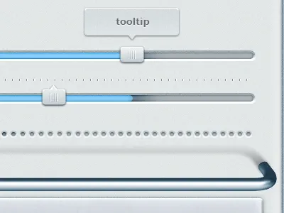 UI Preview cable experience interface light metal nickel shiny ui user ux white