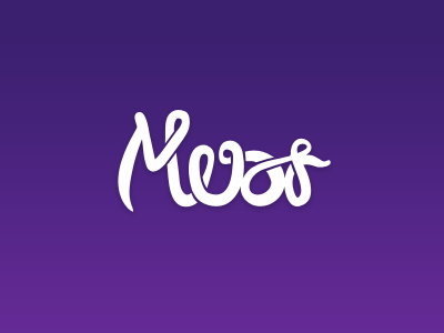 Musr exploration musr purple script swirly wordmark