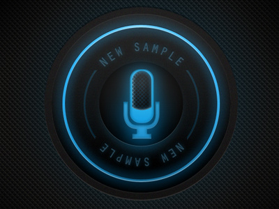 Record button button dj illumination interface light music texture