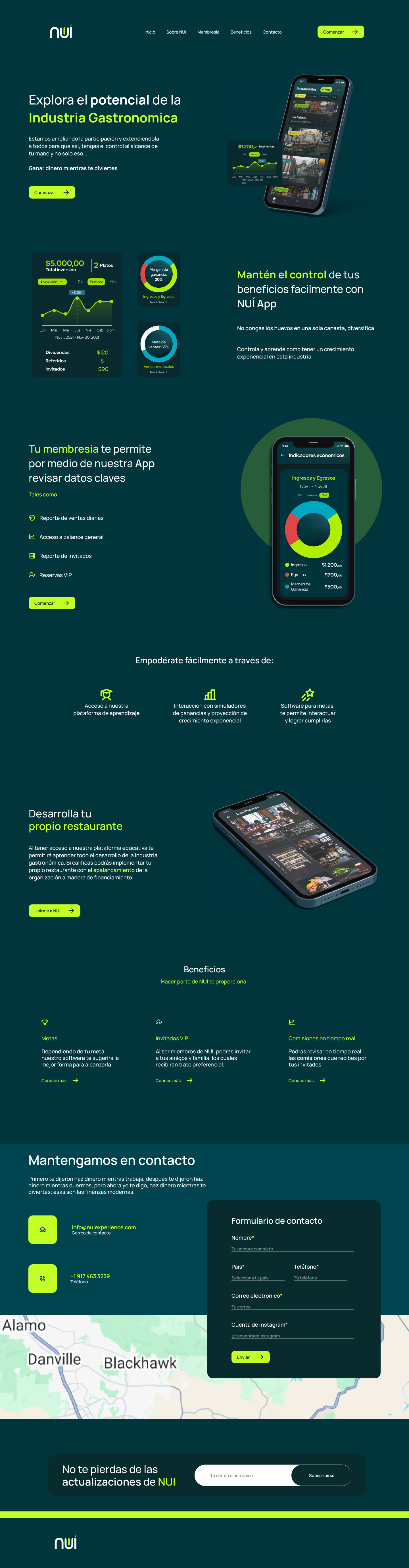 Example of Website Design