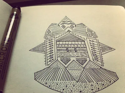 LasBrisas draw hand drawn illustration lines