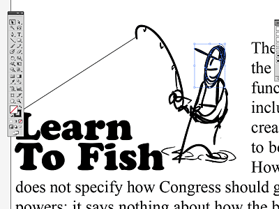 fishin' idea mockup scribble sketch thumbnail