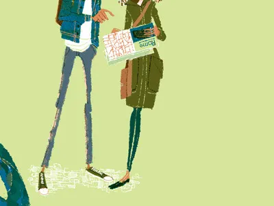 Where to? illustration map the tree house press tthp