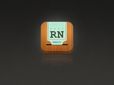 IOS Icon icon illustration ios iphone raffle texture