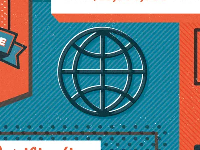 Change The World 2 change globe hand icon illustration world