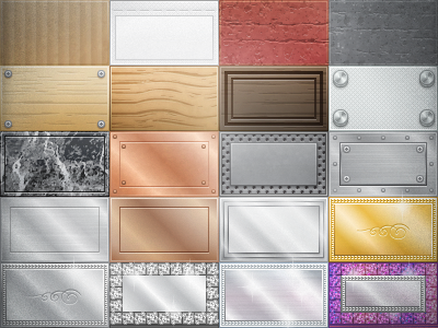 UI Textures illustrator metal stone texture vector wood