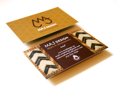 MAJ Business Cards