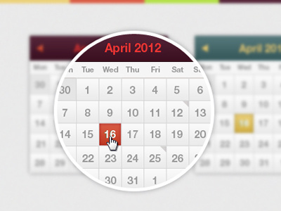 Calendar calendar design design studio ui