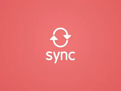 Sync (WIP) arrows logo negative rotate s space sync synchronization synchronize