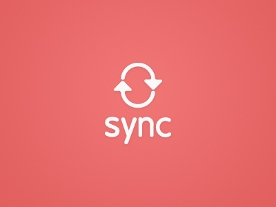 Sync (WIP) arrows logo negative rotate s space sync synchronization synchronize