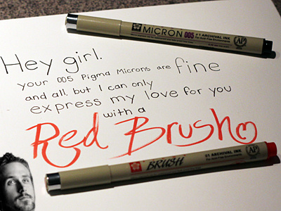 Hey Girl hey girl lettering micron micron pen pen photo ryan gosling typography