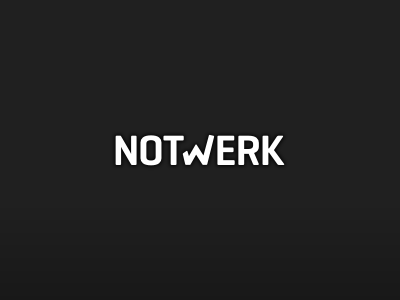 Notwerk 4 geogrotesque notwerk wordmark