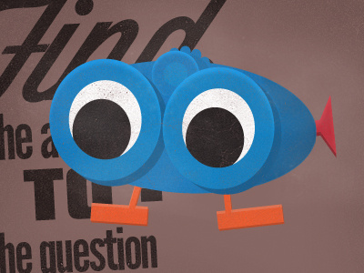 Another day of Binocularin' binoculars danny farmer illustration lenny random toy story