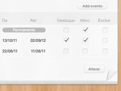 Tudonanet System admin app apple application button calendar checkbox design grey page paper project system web white wood