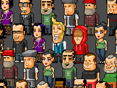 Poznan Game Jam 2012 pixel art