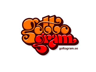 Gottogram lettering logo typography