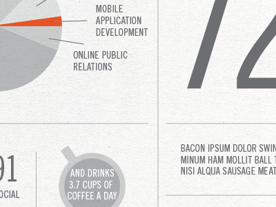 New site concepts - Info section illustration infographics type web