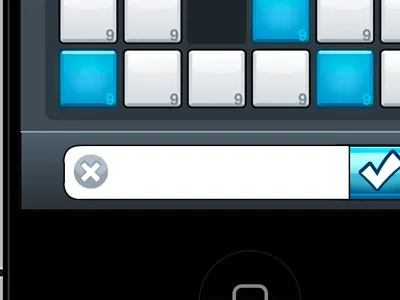 Grid Game Prototype - Friday game iphone ui