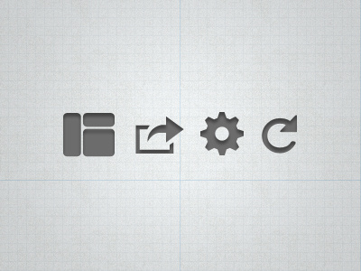 Glyphs glyphs icons ipad ui