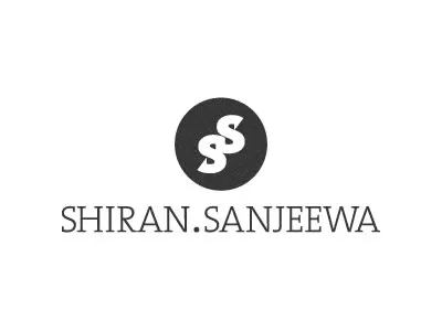 Shiran Logo Reverse - Variation collateral illustration logo marketing promo shapes