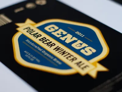 Beer Labels beer brew genus label polar bear