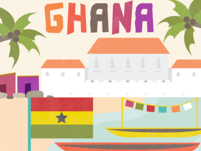 Ghana Illustration ghana illustration