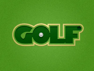 Golf Logo golf grass green logo sports