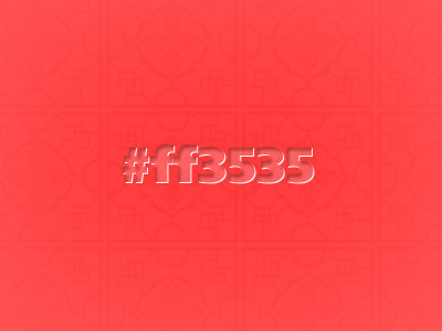 ff3535 colour favourite my