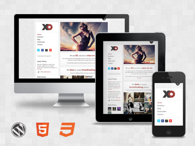 XO css3 html5 responsive theme themeforest wordpress