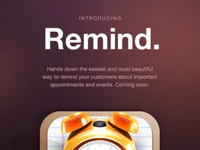 Introducing Remind. coming soon remind ui
